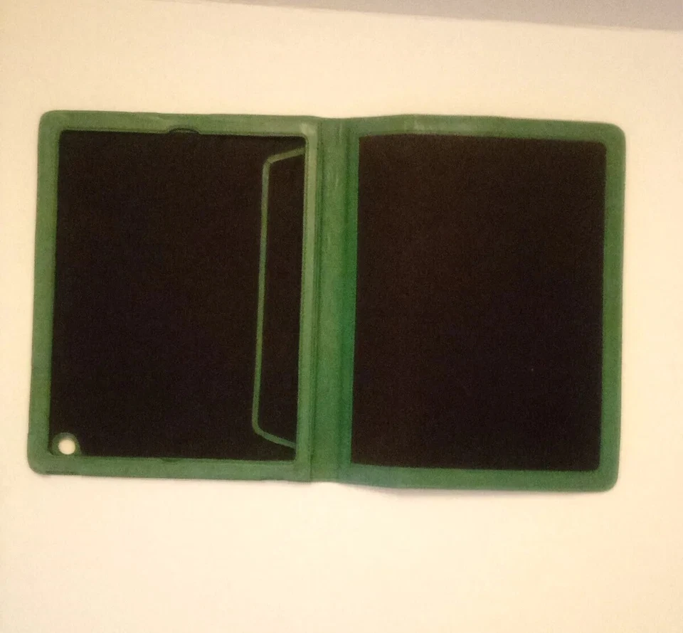 Coach Universal Device, Ipad 3, Tablet Leather Sleeve Case Lined Cover Green - Image 2 of 3