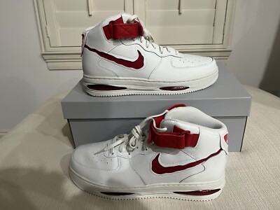 Nike Air Force 1 Mid Evo Mens Sportswear Shoes White FB1374-102 NEW Size 12