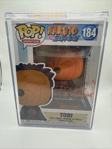 Funko Pop! Tobi #184 Naruto Shippuden - Signed by Neil Kaplan -