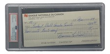 Maurice Richard Signed Montreal Canadiens  Bank Check #89 PSA/DNA