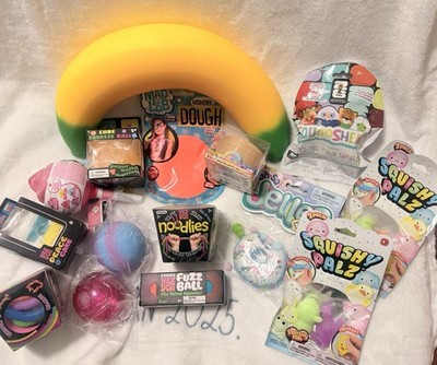 Viral Squishies Toys Lot Of 15- Needoh- Dumplings- Tabu Sqooshies FREE SHIPPING