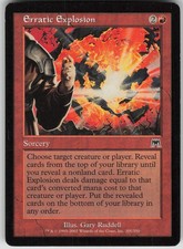 Magic the Gathering TCG Erratic Explosion C Onslaught 201