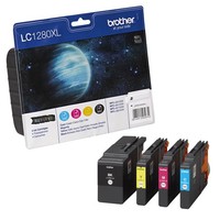 4 Original Xl Druckerpatronen LC-1280 Xl Brother MFC-J 5910 Dw