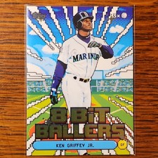 Topps 8-Bit Ballers Insert Ken Griffey Jr. Seattle Mariners #8B-13 2026