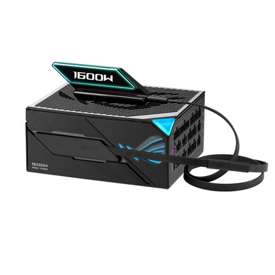 ASUS ROG THOR III 1600W Titanium EVO ROG Equalizer Power Supply Magnetic OLED