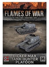 Flames of War: German Dicker Max Tank-Hunter Platoon (Mid-War)