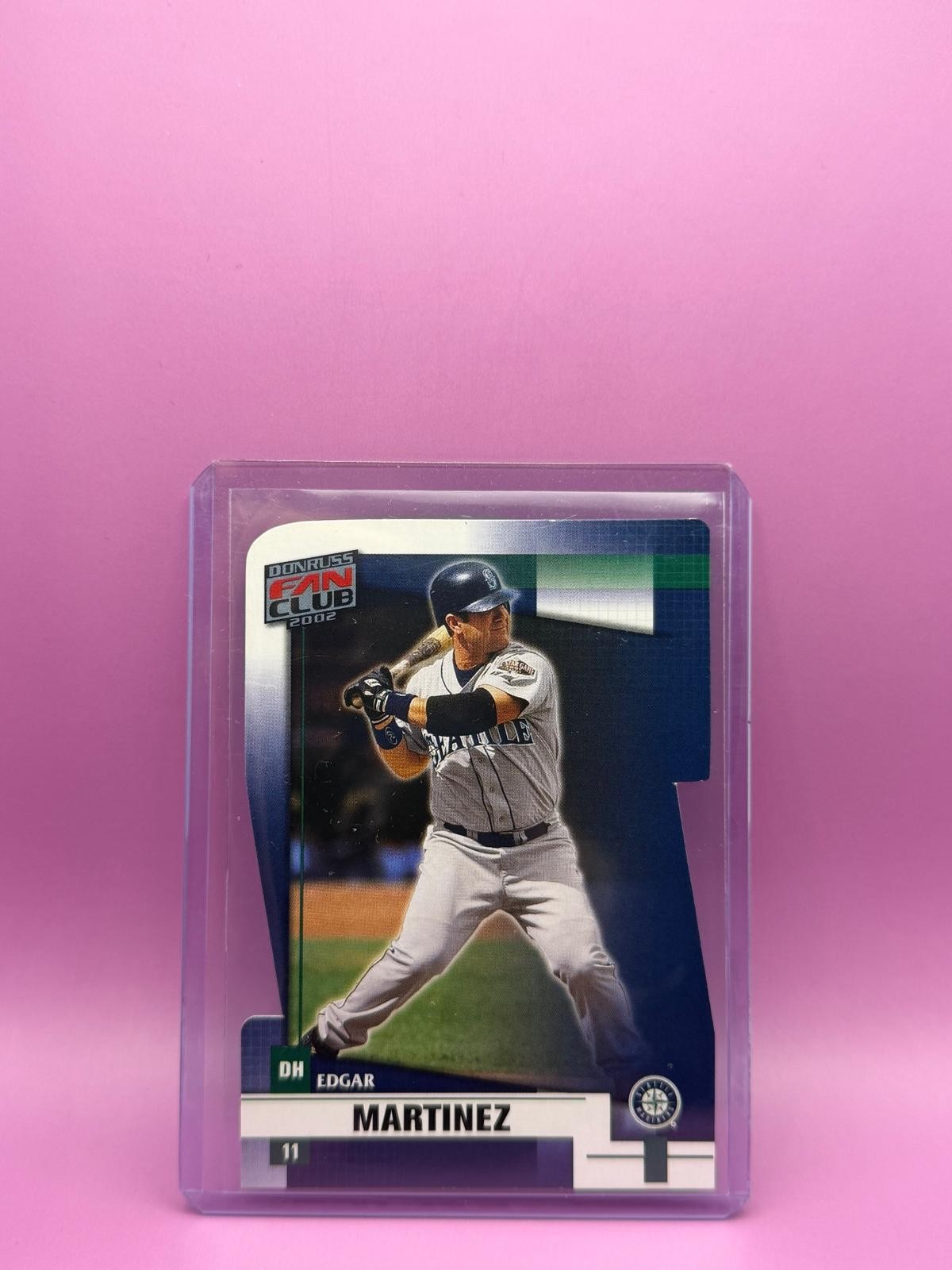2002 Donruss Fan Club #42 Edgar Martinez Die Cut