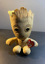 TY Beanie Baby Marvel Guardians of the Galaxy Groot 6" Plush STUFFED Toy NEW