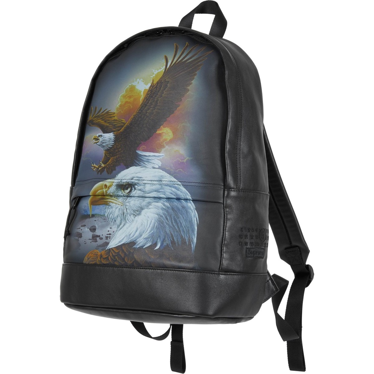 Supreme x MM6 Maison Margiela Eagle Leather Backpack | eBay