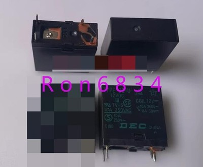 3pcs new DEC TYPE DG1U 12VDC relay pin 4 10A #as