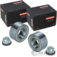 2X Kamoka RADLAGER-SATZ Vorne Passend FÜR Nissan Primastar Opel Vivaro Renault