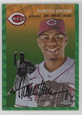 2023 Chrome Platinum Anniversary Green Wave Refractor 11/99 Hunter Greene 16we