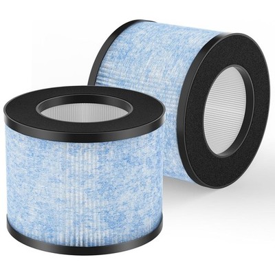 2 Pack Ma01cw Replacement Filter Compatible With Miko Ibuki Air Purifier C102 H1