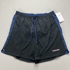 FZ7397-010 Nike Track Club Mens Dri-FIT 5 Brief-Lined Black/Navy Shorts Sz Vary