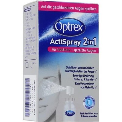 OPTREX ActiSpray 2in1 f.trockene+gereizte Augen 10 ml PZN 10822217