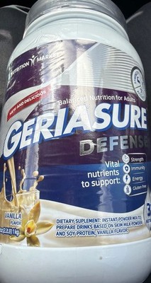 Geriaplus Defense Inmune-Active High Protein Daily Nutritional Supplement Pow...