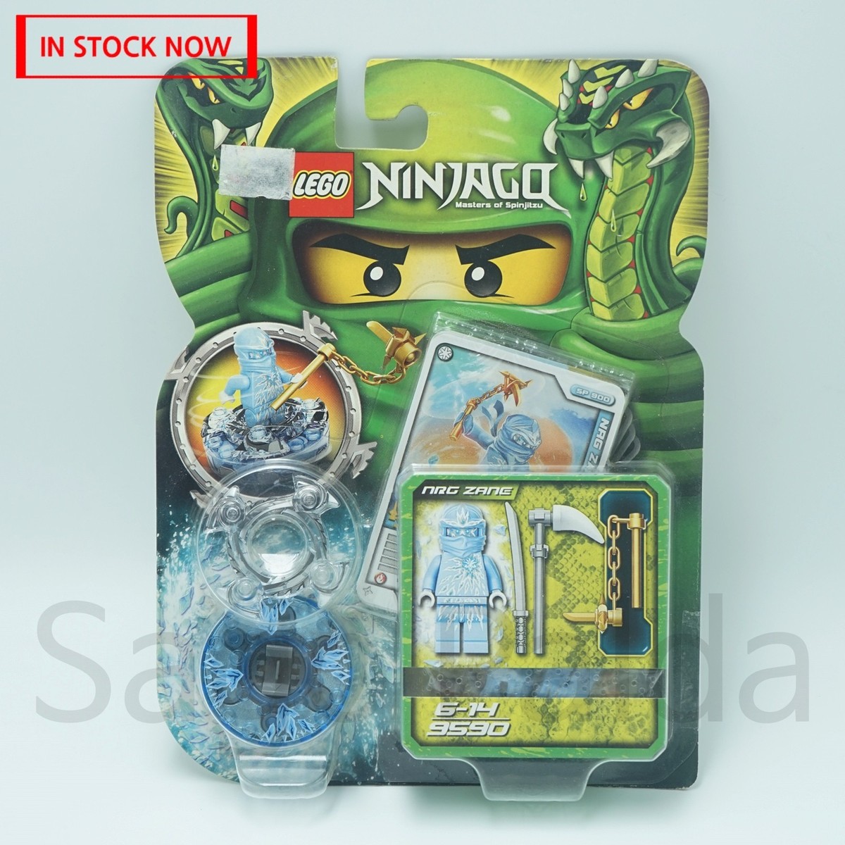 LEGO 9590 Ninjago Masters of Spinjitzu NRG Zane New 2012 *READ* | eBay