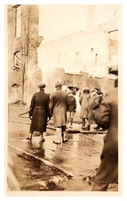 RPPC Disaster Fire Firemen Building Nye Drug Cortland NY C1920s Postcard AH13