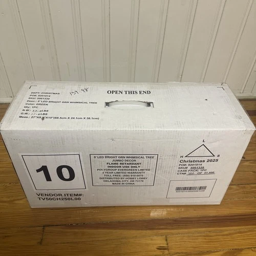 5 ft LED THE GRINCH Whimsical Pre-Lit Christmas Tree Hobby Lobby NEW - FAST SHIP