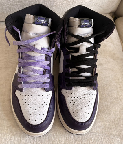 Jordan 1 Retro High Court Purple White 555088-500