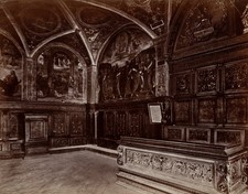 FRATELLI ALINARI (XIX secolo), Sala delle Udienze, Perugia, 1880 circa, carta albumina