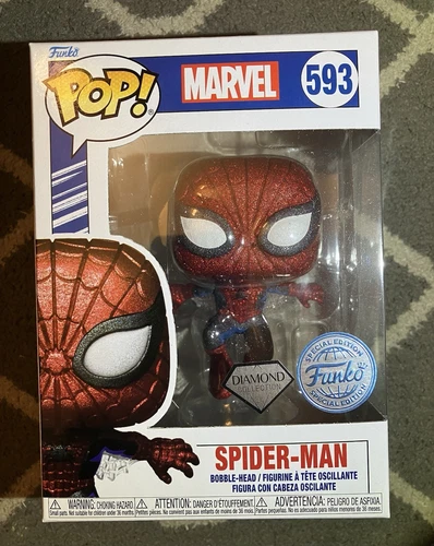 Funko Pop Marvel - Spider-Man 593 - Diamond Edition
