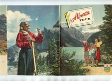 Alberta Canada Tour Booklet 1940's