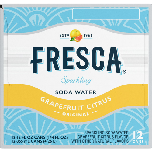 Fresca grapefruit citrus Soda Pop, 12 fl oz, 12 Pack Cans..... - Picture 8 of 11