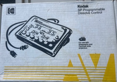 New Kodak SP Programmable Dissolve Control Vintage Slide Projector Box Mint