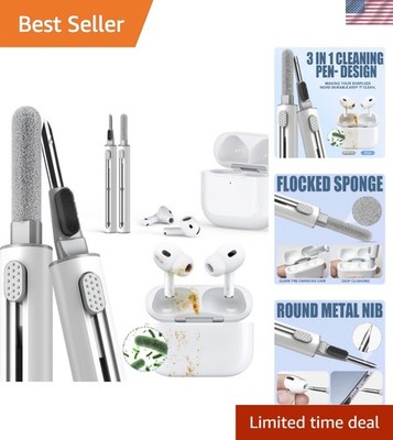 Cleaner Kit for Airpods Pro 3 2 1 Series,Multi-Function Cleaning Pen Tool for Ea