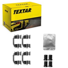 TEXTAR MONTAGE-SATZ BREMSBELÄGE ZUBEHÖR VORNE passend für CHEVROLET AVEO SPARK D