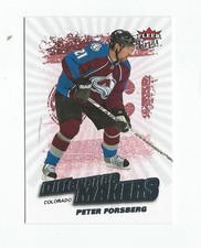 2008-09 Ultra Difference Makers #DM15 Peter Forsberg Avalanche