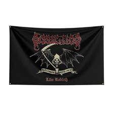 Dissection extreme metal band Flag Banner Tapestry Wall Art Hanging Decor 3x5Ft