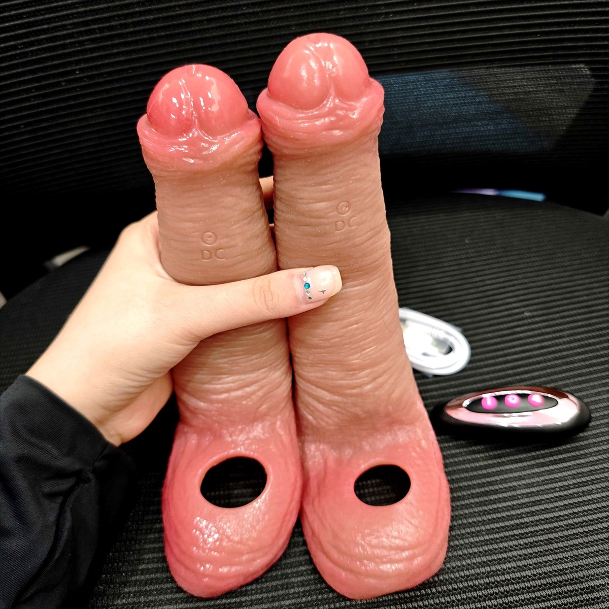 Silikon Penishülle Vibrator G-Punkt Stimulation Penismanschetten Sexspielzeug