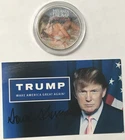 2013-D 50C - Melania Trump - First Lady - Colorized Kennedy Half Dollar with COA