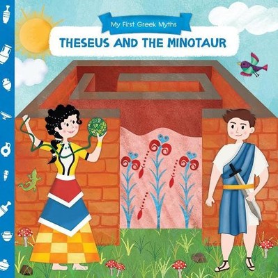 Anna Goutzouri Theseus and the Minotaur (Kartonbuch) My First Greek Myths