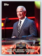 2018 Topps WWE Road To Wrestlemania Ricky Steamboat Inducts Rick Rude #21