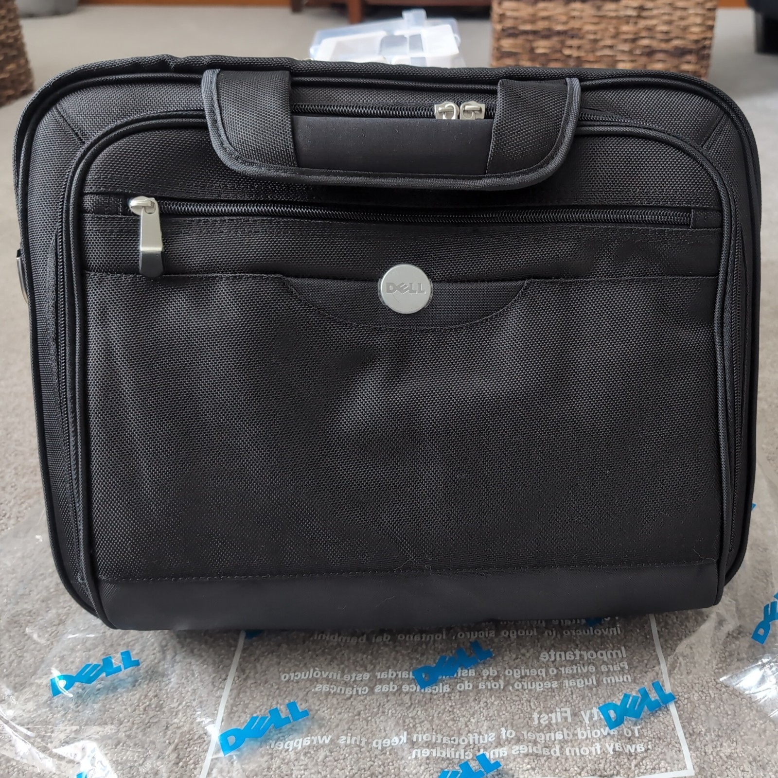 Dell Black Carrying Case for Laptop and Shoulder Bag 17x13 Briefcase Tote, New