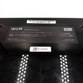 Nintendo Wii U Console With Cables & 2 Games 32GB Black Japanese NTSC-J Tested