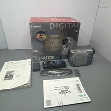 Canon Camcorder NTSC ZR 45 MC Digital Video Parts/Repair READ DESCRIPTION B194