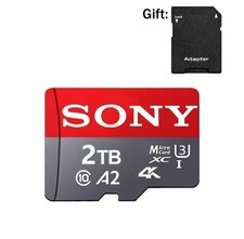Sony 2TB Micro Sd Card Great Performance High Speed Memory FREE ADAPTER 