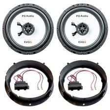 PG Audio Lautsprecher Einbauset passend für VW Passat Variant 3B 3BG Türen vorne