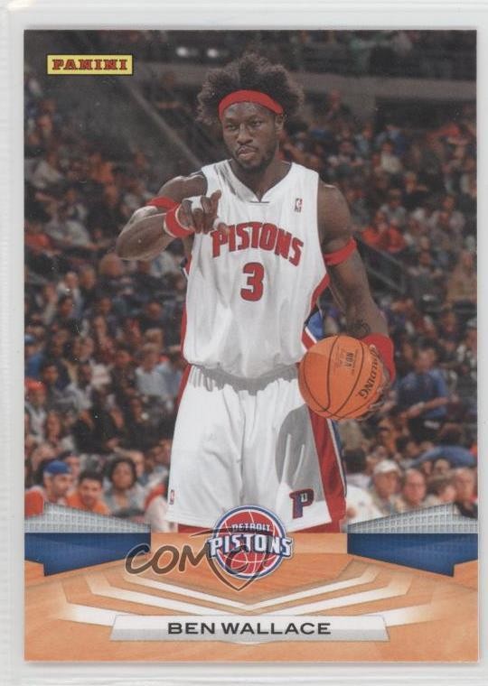 2009-10 Panini Glossy Ben Wallace #282 HOF n2b