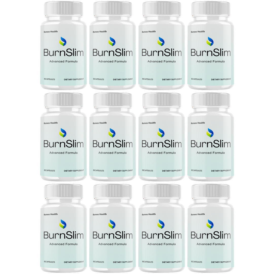 Burn Slim Weight Loss Support Pills, BurnSlim Healthy Energy (12 Bottle)