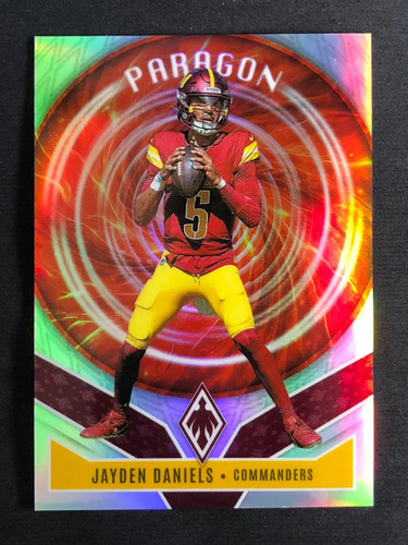 2025 Panini Phoenix Paragon Silver Prizm #1 Jayden Daniels YT92