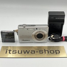 CASIO EXILIM EX-Z500 5.0MP Digital Camera Silver 3x Optical Zoom Tested