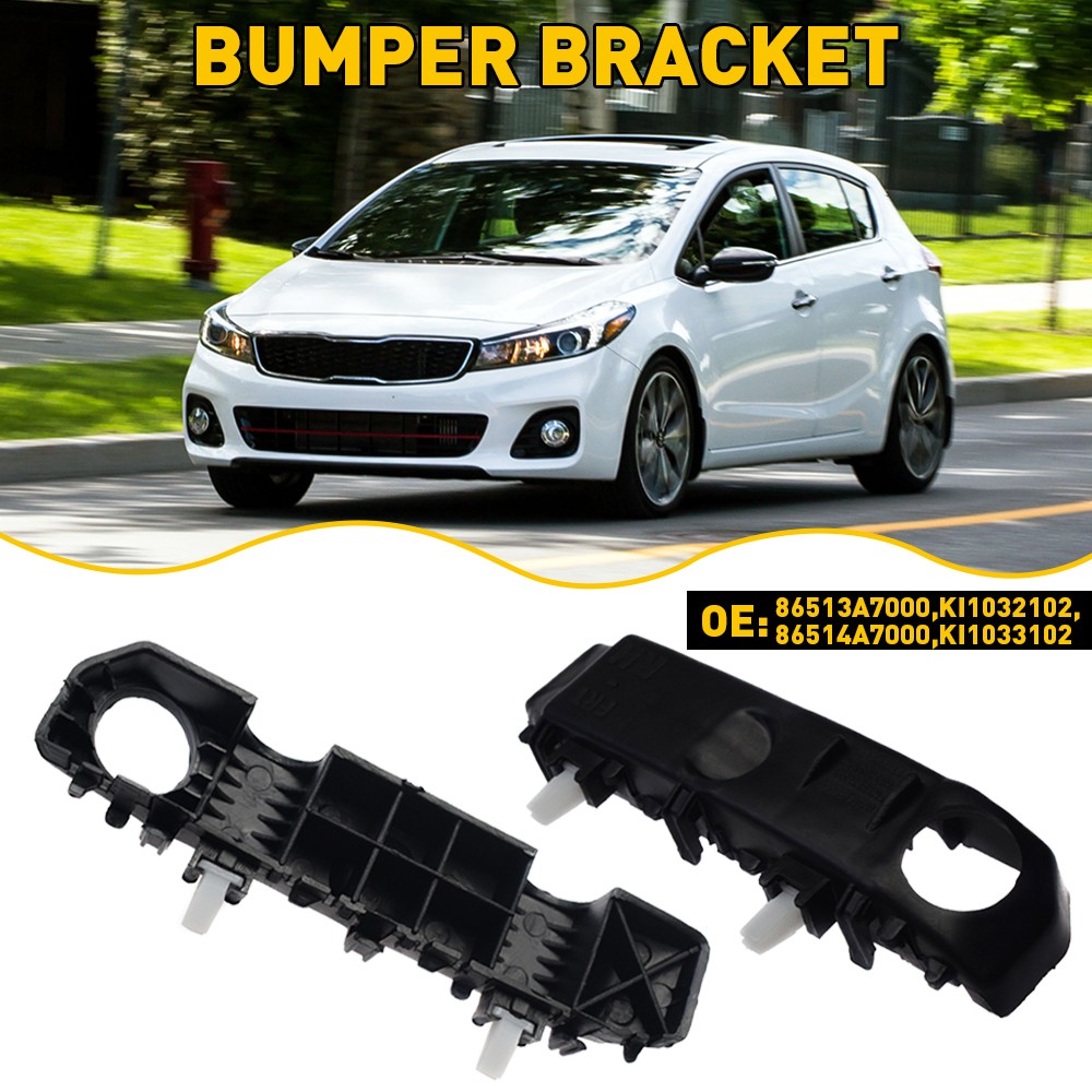 For 2014-2018 Kia Forte Forte5 Forte Koup Bumper Bracket Front 2Pc Mount Su 2SET