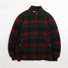 Pendleton Wool Bomber Jacket Size Medium Plaid
