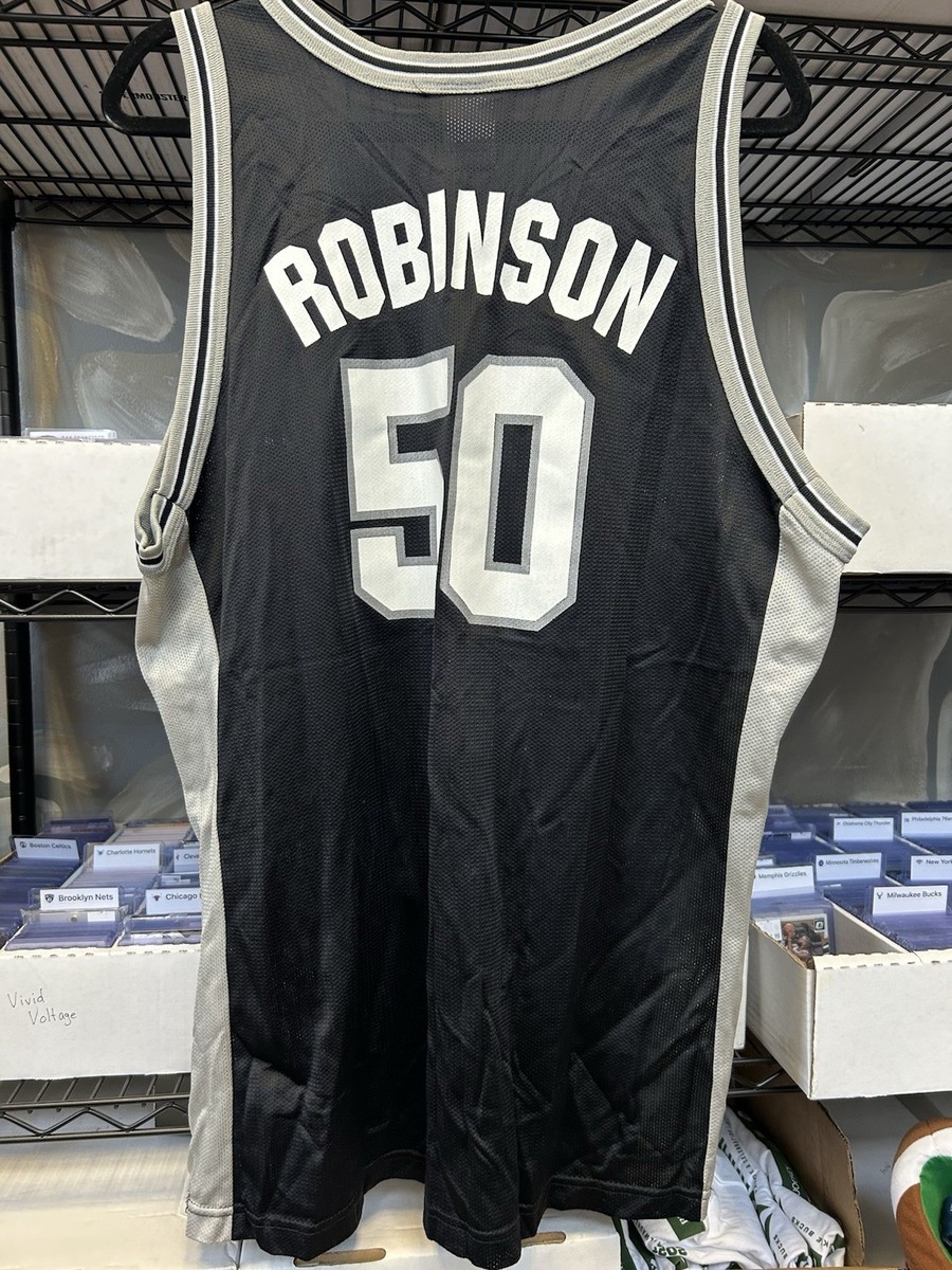 San Antonio Spurs David Robinson Champion Basketball Jersey