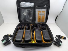 Motorola T82 Talkabout Extreme Walkie-talkie 4 Pieces - Black/Yellow Quad Pack